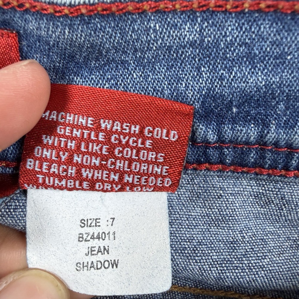 Vintage Y2K Bongo Low Rise Denim Jean Boot Cut Women's Size 7 - Picture 8 of 12